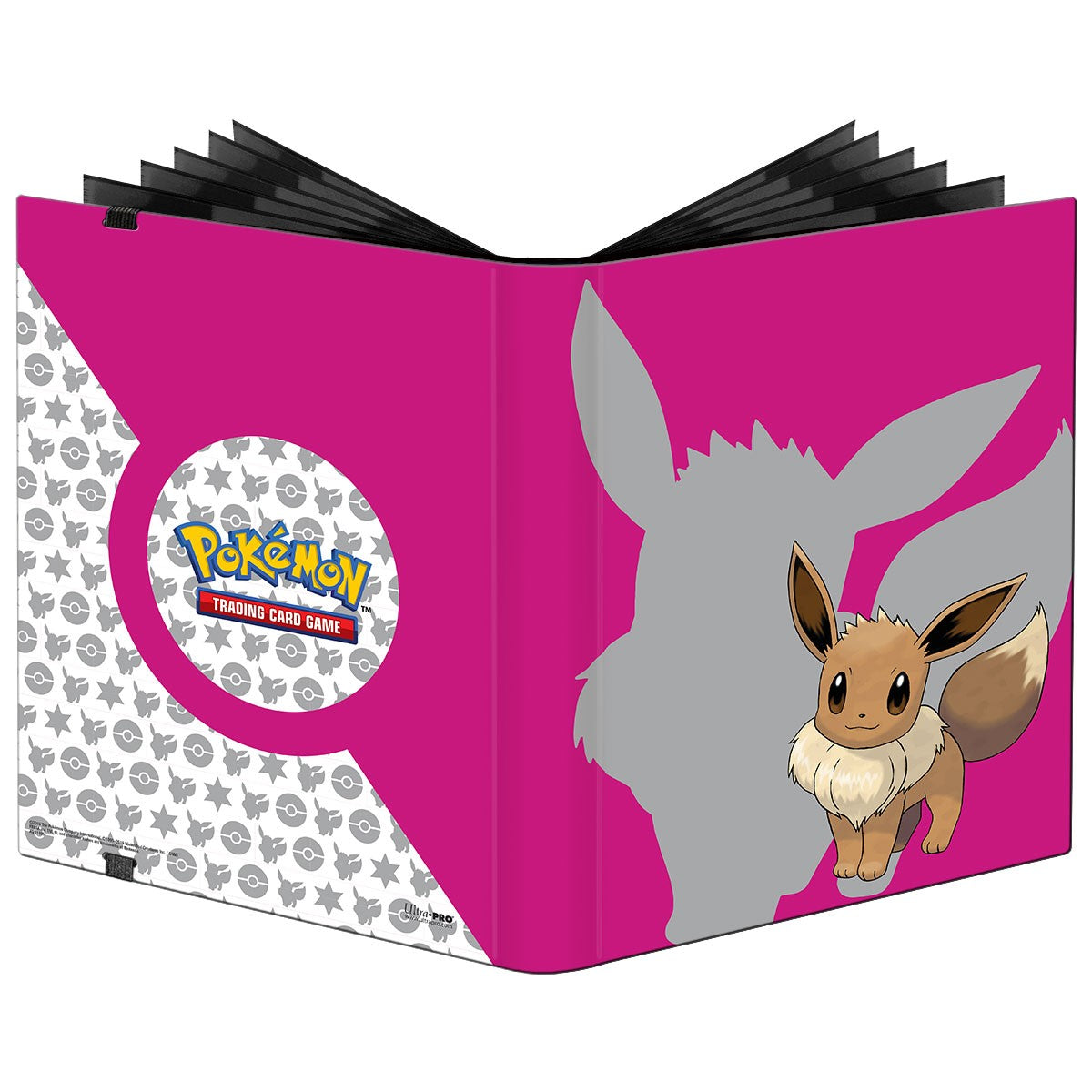 Ultra Pro Pokémon TCG - Portfolioalbum met 4 vakken - Eevee (geschikt voor 80 kaarten)