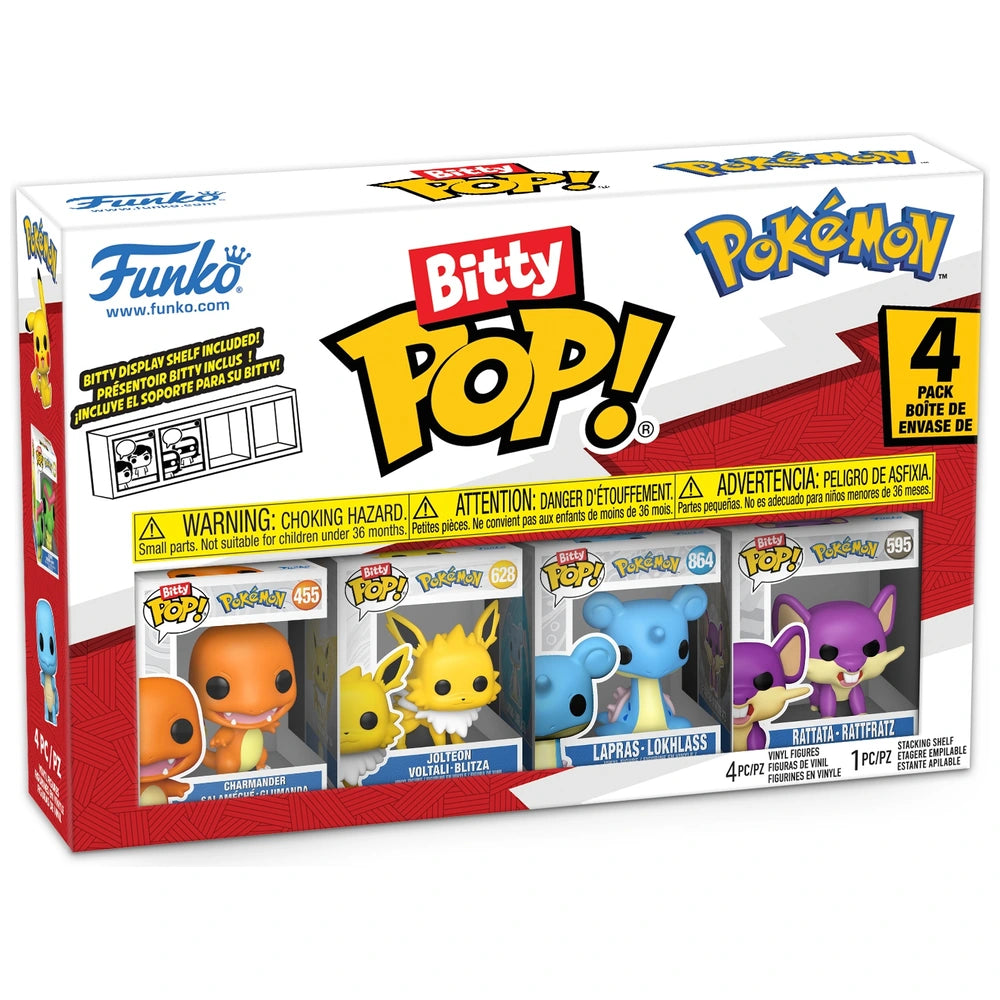Funko Bitty POP! Figuren Pokémon Charmander 4-pack