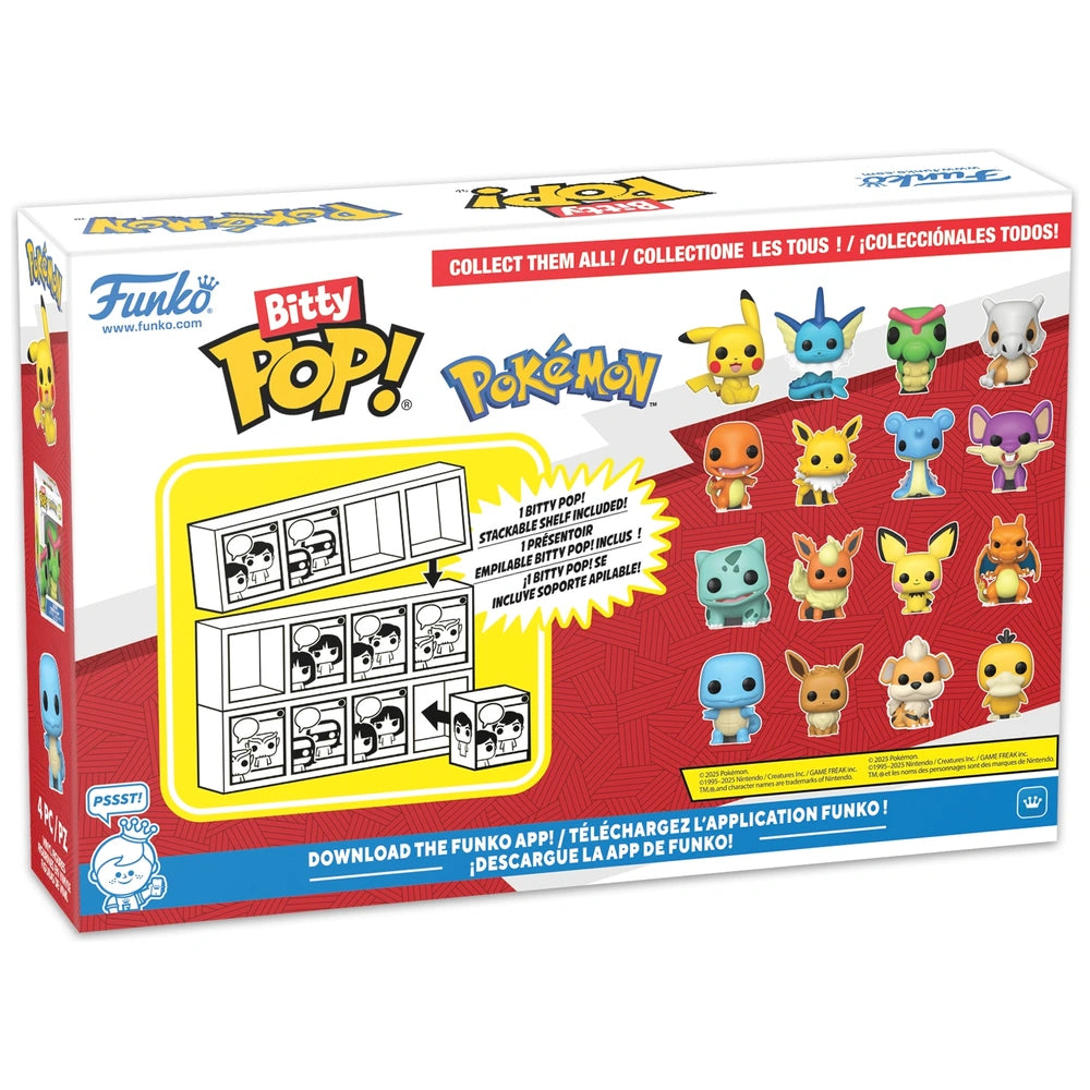 Funko Bitty POP! Figuren Pokémon Charmander 4-pack